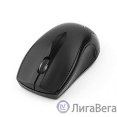 Gembird MUSW-320 Black USB {Мышь беспроводная, 2кнопоки+колесо-кнопка, 2.4ГГц, 1000 dpi}