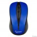 Gembird MUSW-325-B Blue USB {Мышь беспров., 2кн.+колесо-кнопка, 2.4ГГц, 1000 dpi}