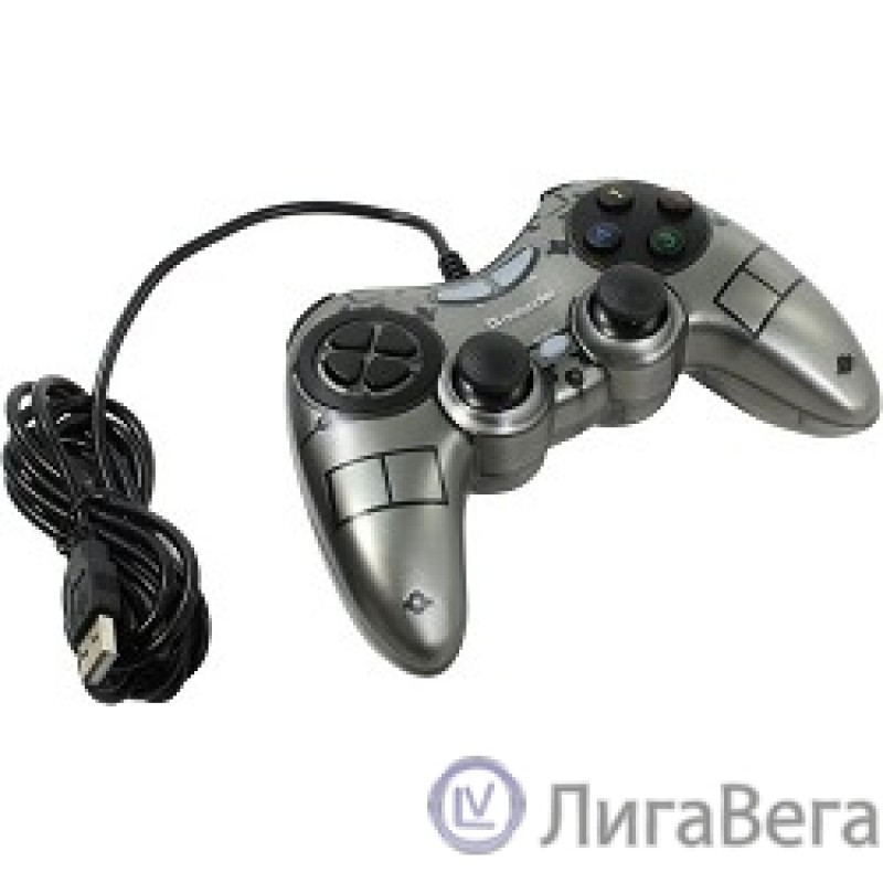 DEFENDER Проводной геймпад Zoom USB Xinput, 10 кнопок, 2 стика [64244]