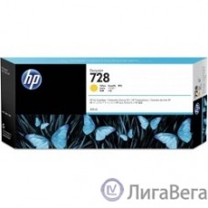 HP F9K15A Картридж №728, Yellow {DJ T730/830 (300 мл.)}