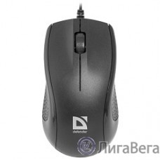 Defender Optimum MB-160 Black USB {Проводная оптическая мышь, 3 кнопки,1000 dpi} [52160]