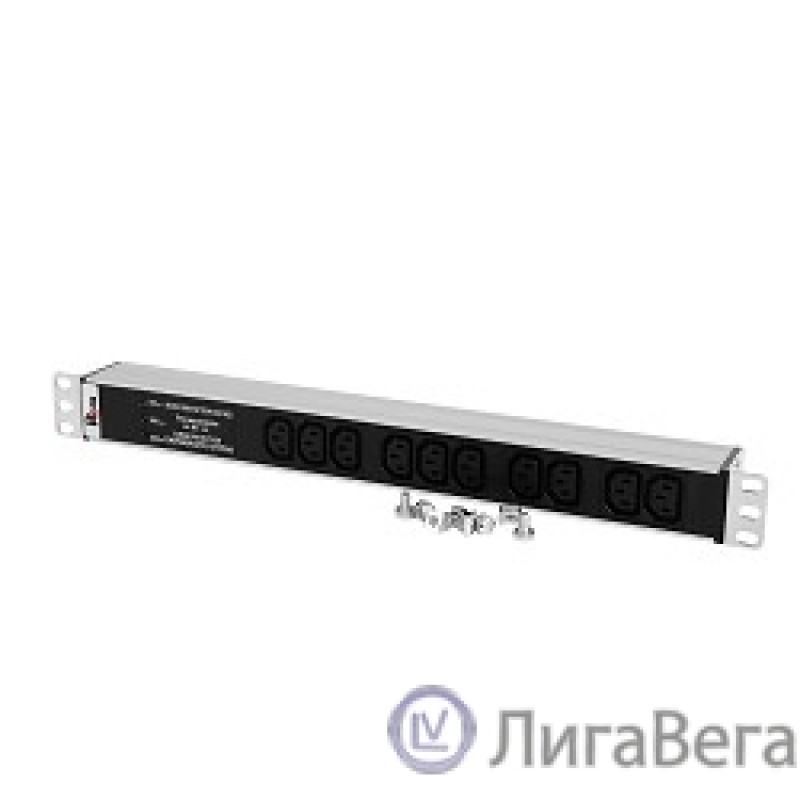 REM Блок розеток Rem-10 без шнура с фил. и инд., 10 IEC 60320 C13, вход IEC 60320 C14, 10A, алюм., 19″ (R-10-10C13-FI-440-Z) REM Блок розеток Rem-10 без шнура с фил. и инд., 10 IEC 60320 C13, вход IEC 60320 C14, 10A, алюм., 19″ (R-10-10C13-FI-440-Z)