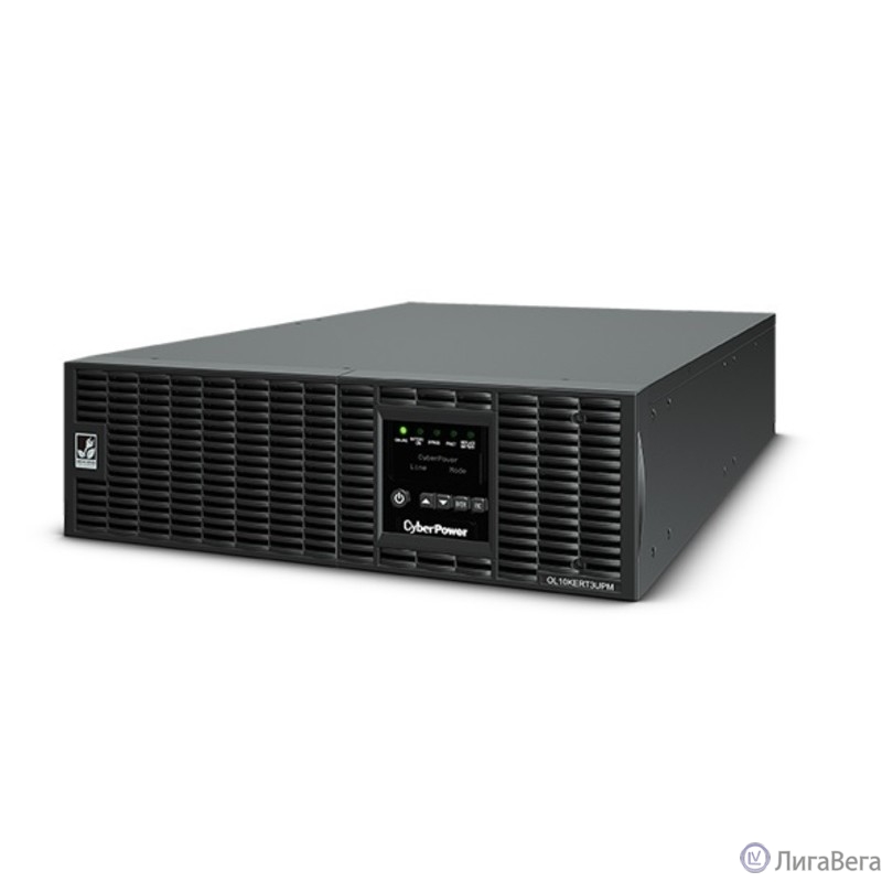 CyberPower OL10KERT3UPM ИБП {Online, 10000VA/10000W USB/RS-232/Dry/EPO/SNMPslot/RJ11/45/ВБМ (4 IEC С13, 4 IEC C19, 1 клеммная колодка) без АКБ} CyberPower OL10KERT3UPM ИБП {Online, 10000VA/10000W USB/RS-232/Dry/EPO/SNMPslot/RJ11/45/ВБМ (4 IEC С13, 4 IEC C19, 1 клеммная колодка) без АКБ}