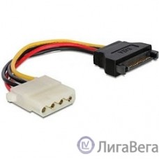 Кабель питания SATA Cablexpert 15см, sata 15pin/molex 4pin, пакет (CC-SATA-PS-M)