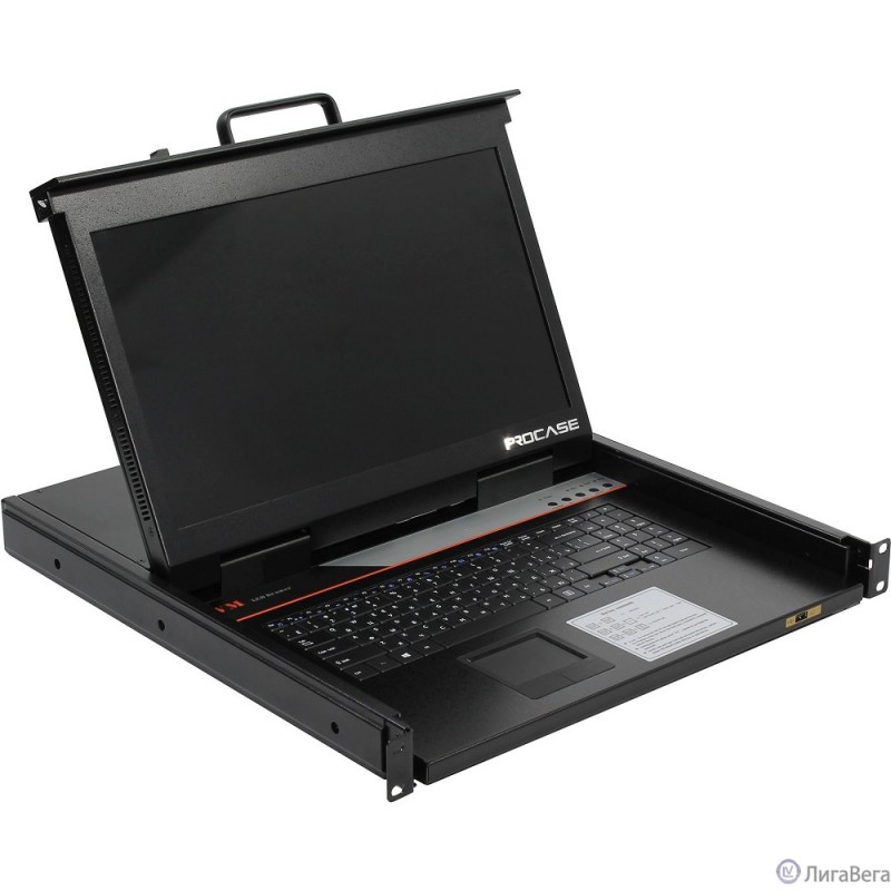 ProCase E1708HD Консоль однорельсовая , КВМ 8 порт, LCD 17'', single rail console KVM 8 port, LCD D-Sub, USB, разрешение 1920*1080, 8 кабелей ProCase E1708HD Консоль однорельсовая , КВМ 8 порт, LCD 17'', single rail console KVM 8 port, LCD D-Sub, USB, разрешение 1920*1080, 8 кабелей