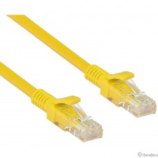 Exegate EX258664RUS Патч-корд UTP-RJ45-RJ45-5e-0,3M-YL, UTP, cat.5e, 0.3м, желтый