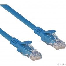 Exegate EX241494RUS Патч-корд UTP-RJ45-RJ45-5e-1M-BL, UTP, cat.5e, 1м, синий