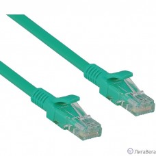 Exegate EX258675RUS Патч-корд UTP-RJ45-RJ45-5e-2M-GN, UTP, cat.5e, 2м, зеленый