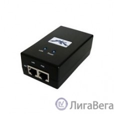UBIQUITI POE-24-12W-G EU (Black) Блок питания с PoE, 220 VAC -> 24 VDC, 0.5А