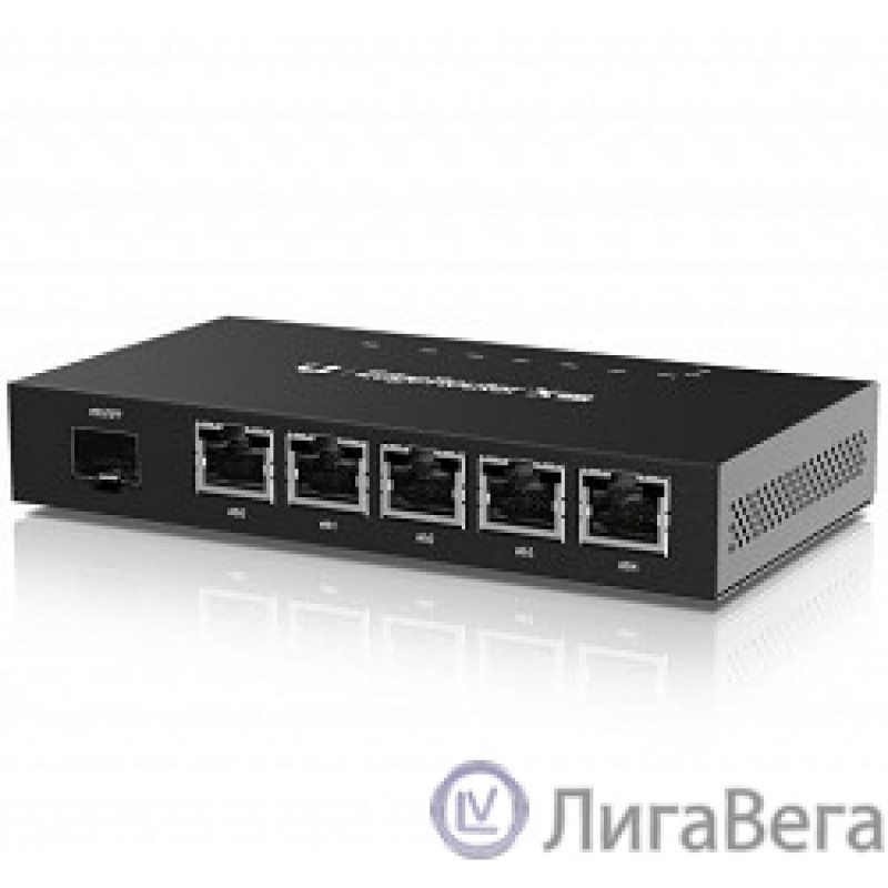 UBIQUITI ER-X-SFP Маршрутизатор 5x Ethernet, 1x SFP, раздача PoE