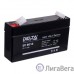 Delta DT 6012 (1,2 А\ч, 6В) свинцово- кислотный аккумулятор  