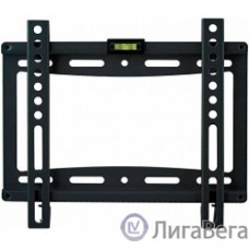 Kromax IDEAL-5 new black,  Кр. стал. наст. для TV 15″-47″, max 35 кг, 0 ст св., от ст. 20 мм, max VESA 200x200 мм.