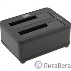 AgeStar 3UBT8 black Док-станция для HDD AgeStar 3UBT8 SATA III пластик/алюминий черный 2.5″/3.5″