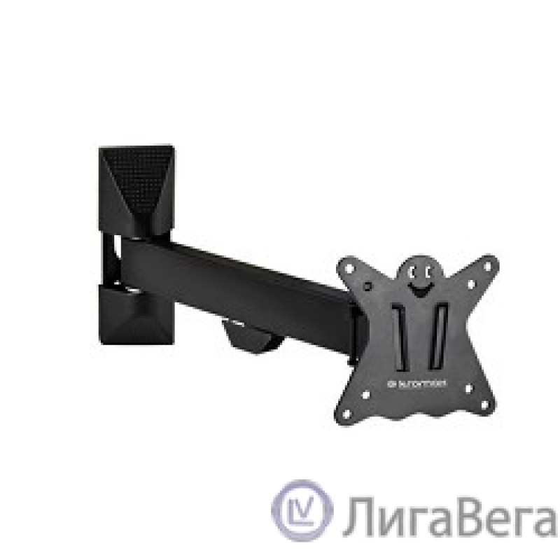 Kromax CASPER-103 black, Кр. стал. наст. для TV 10″-32″, max 25 кг, 4 ст св., нак. +5°-15°, пов. 180°, от ст. 57-307 мм, max VESA 100x100 мм. Kromax CASPER-103 black, Кр. стал. наст. для TV 10″-32″, max 25 кг, 4 ст св., нак. +5°-15°, пов. 180°, от ст. 57-307 мм, max VESA 100x100 мм.