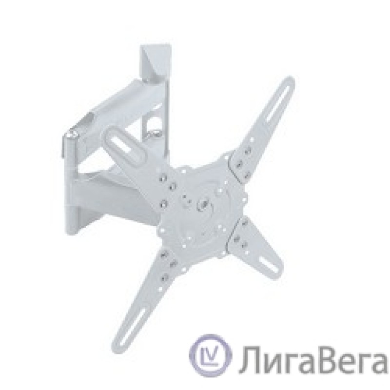 Kromax ATLANTIS-40 white, Кр. стал. наст. для TV 22″-65″, max 40 кг, 5 ст св., нак. +5°-15°, пов. 180°, от ст. 60-523 мм, max VESA 400x400 мм Kromax ATLANTIS-40 white, Кр. стал. наст. для TV 22″-65″, max 40 кг, 5 ст св., нак. +5°-15°, пов. 180°, от ст. 60-523 мм, max VESA 400x400 мм