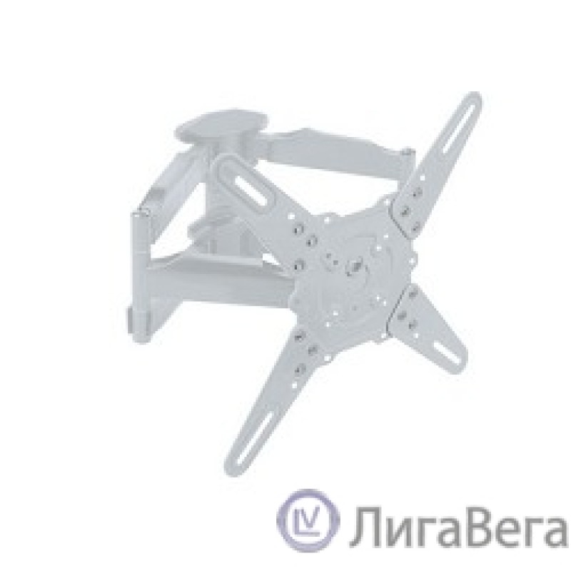 Kromax ATLANTIS-45 white, Кр. стал. наст. для TV 22″-65″, max 45 кг, 5 ст св., нак. +5°-15°, пов. 160°, от ст. 55-470 мм, max VESA 400x400 мм Kromax ATLANTIS-45 white, Кр. стал. наст. для TV 22″-65″, max 45 кг, 5 ст св., нак. +5°-15°, пов. 160°, от ст. 55-470 мм, max VESA 400x400 мм