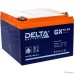 Delta GX 12-24 (24 А\ч, 12В) свинцово- кислотный аккумулятор Delta GX 12-24 (24 А\ч, 12В) свинцово- кислотный аккумулятор