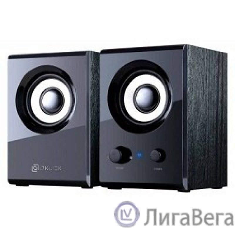 Oklick OK-160 2.0 черный 6Вт