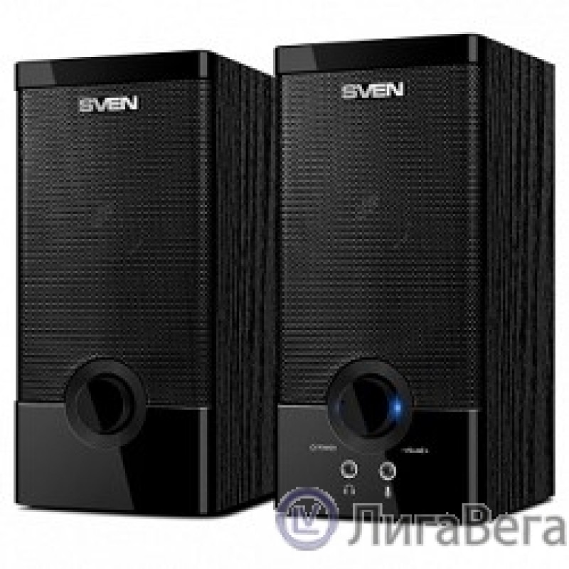 SVEN SPS-603 черный {USB-порт ПК, ноутбука или адаптер 5V DC} SVEN SPS-603 черный {USB-порт ПК, ноутбука или адаптер 5V DC}