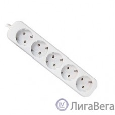 Defender Удлинитель E518 1.8 м, 5 розеток [99229], с заземлением