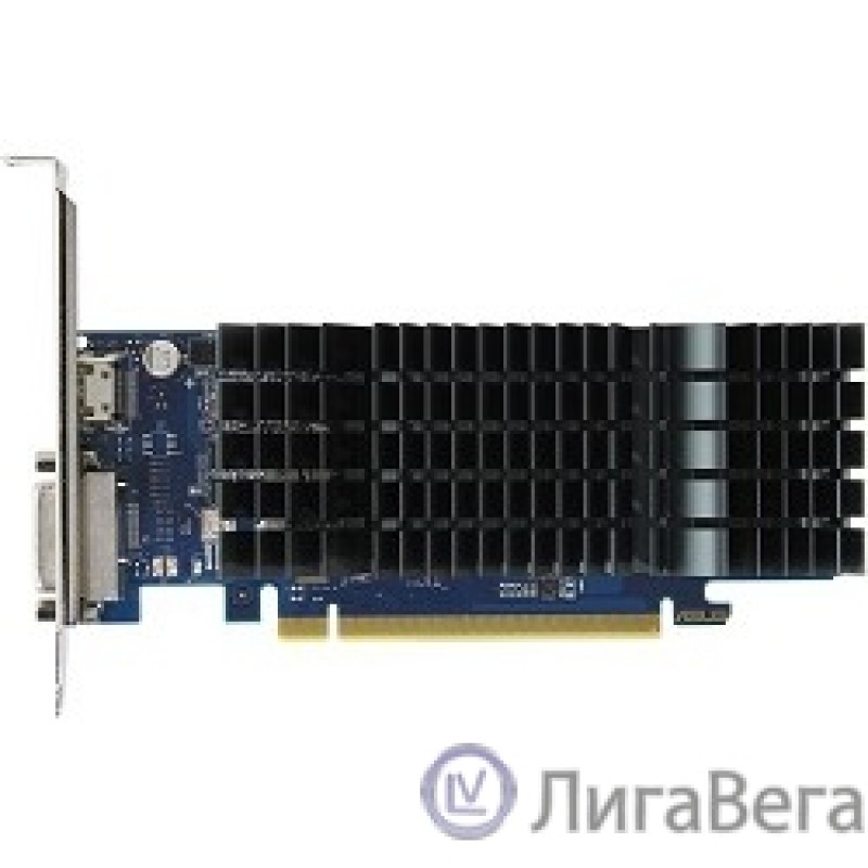 Видеокарта ASUS GeForce GT1030 Silent LP 2GB GDDR5 64Bit DVI/HDMI (GT1030-SL-2G-BRK) RTL