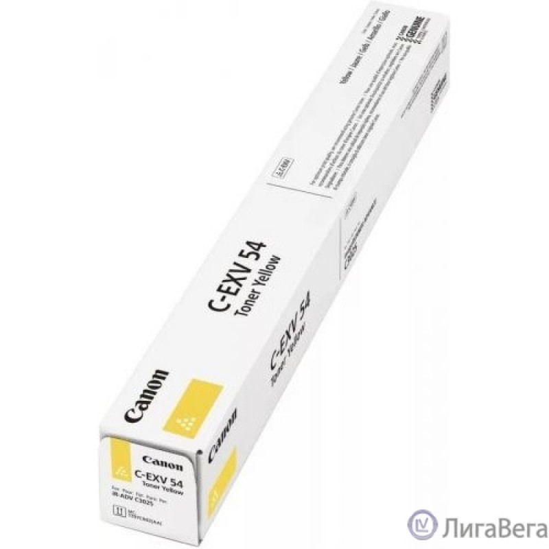 Canon C-EXV54Y Тонер-картридж для Canon iR ADV C3025/C3025i (8500 стр.), жёлтый [1397C002]
