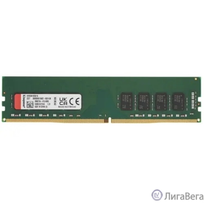 Kingston DDR4 DIMM 16GB KVR26N19D8/16 PC4-21300, 2666MHz, CL19