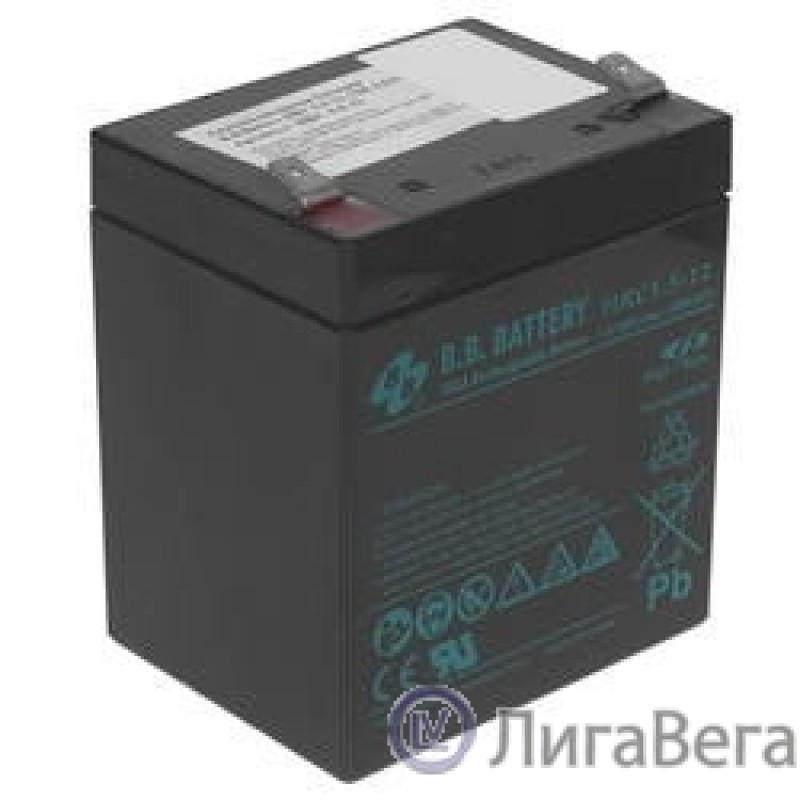 B.B. Battery АКБ HRC 5.5-12 (12V 5Ah  ДхШхВ 90х70х102 мм, масса 1,62 кг) клеммы F2