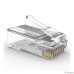 Cablexpert Вилка RJ-45 (8P8C) универсальная. кат.5e. со сквозным отверстием  (100 шт.) (LC-PTU-01/100)