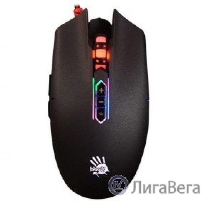 A-4Tech Мышь Bloody Q80 черный оптическая (3200dpi) USB игровая (8but) [482452]