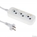 BURO Сетевой удлинитель 3 розетки,1.5 метра, (BU-PSL3.1/W), белый (пакет ПЭ) {475331}