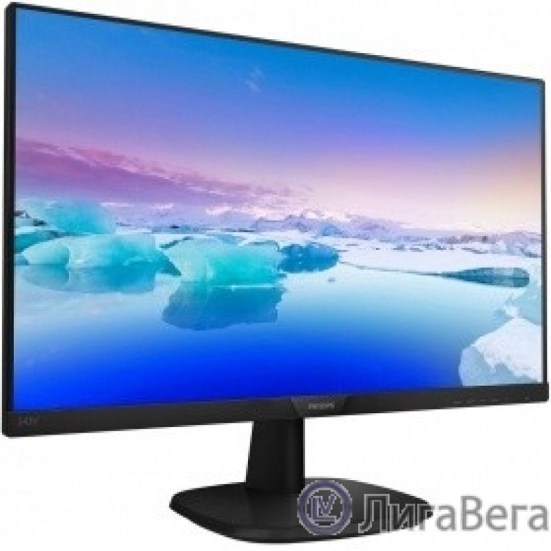LCD PHILIPS 23.8″ 243V7QDSB (00/01) черный {IPS 1920x1080 75Hz 5ms 178/178 250cd 10M:1 D-Sub DVI HDMI}