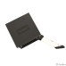 Hyperline TWB-0945-GP-RAL9004 Шкаф настенный 19-дюймовый (19″), 9U, 500x 600х 450мм, стеклянная дверь с перфорацией по бокам, ручка с замком, цвет черный (RAL 9004) (разобранный)