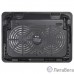 BURO Подставка для ноутбука 15.6″355x255x30mm 2xUSB 2x 140mmFAN 657г металлическая сетка/пластик черный (BU-LCP156-B214H)