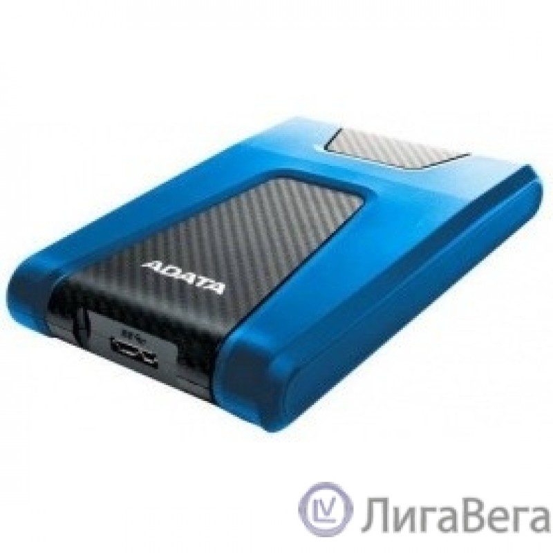 A-Data Portable HDD 2Tb HD650 AHD650-2TU31-CBL {USB 3.1, 2.5″, Blue} Противоударные Slim