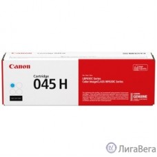 Canon Cartridge 045H C 1245C002 Картридж для i-SENSYS MF630. Голубой. 2 200 страниц 