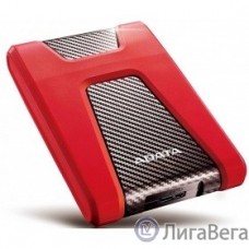 A-Data Portable HDD 2Tb HD650 AHD650-2TU31-CRD {USB 3.1, 2.5″, Red}