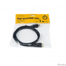 Bion Кабель HDMI v2.0, 19M/19M, 3D, 4K UHD, 1м, черный [BXP-HDMI2MM-010]