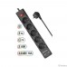 Defender Фильтр DFS 753 3.0 м, 5 розеток, 2xUSB, 2.1A (99753) Defender Фильтр DFS 753 3.0 м, 5 розеток, 2xUSB, 2.1A (99753)