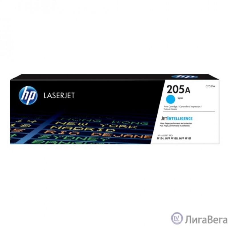 HP CF531A Картридж, Cyan {HP MFP M180/181, (900 стр.)}