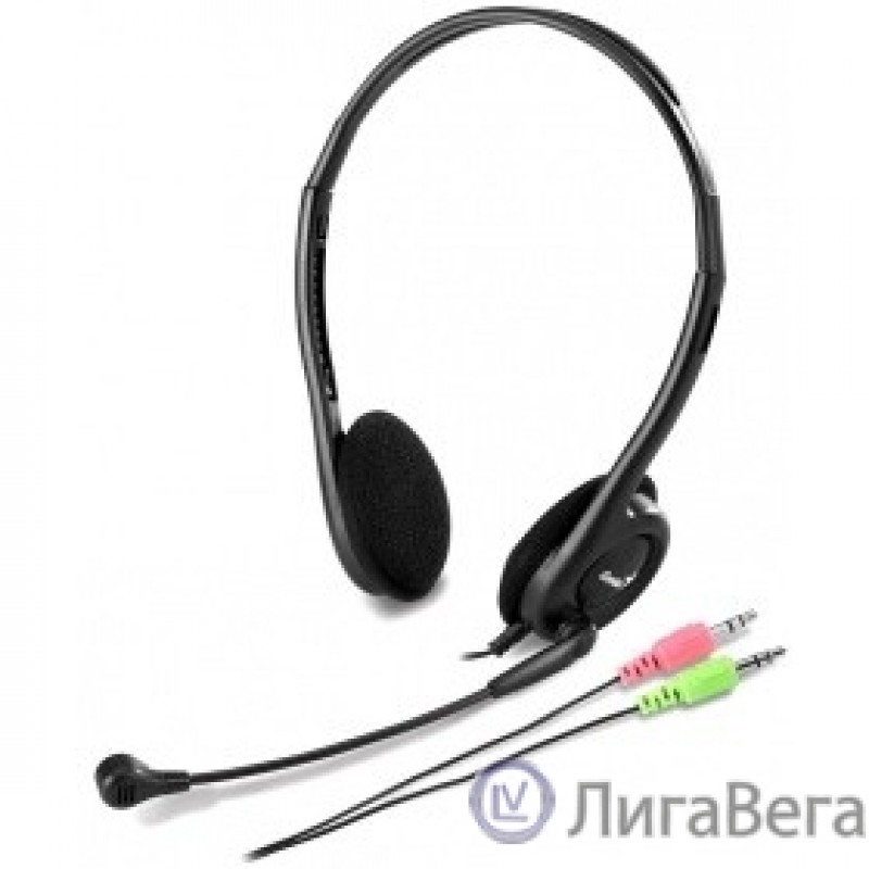 GENIUS HS-200C Black {105Дб, mini-jack 3.5 мм}