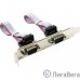 ORIENT C088, Планка портов в корпус 2xCOM DB9 Male, oem