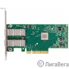 Mellanox ConnectX-4 Lx EN network interface card, 10GbE dula-port SFP+, PCIe3.0 x8, tall bracket, ROHS R6 (MCX4121A-XCAT)