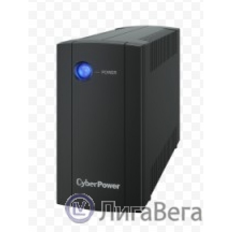 CyberPower UTC650E ИБП {Line-Interactive, Tower, 650VA/360W (2 EURO), 12В/5 Ач х 1}