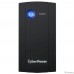 CyberPower UTC650E ИБП {Line-Interactive, Tower, 650VA/360W (2 EURO), 12В/5 Ач х 1}