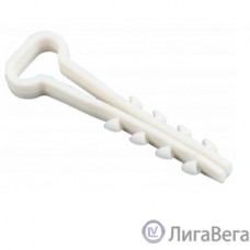 Iek UHH35-5-8-100 Дюбель хомут 5х8мм нейлон белый (100шт) ИЭК