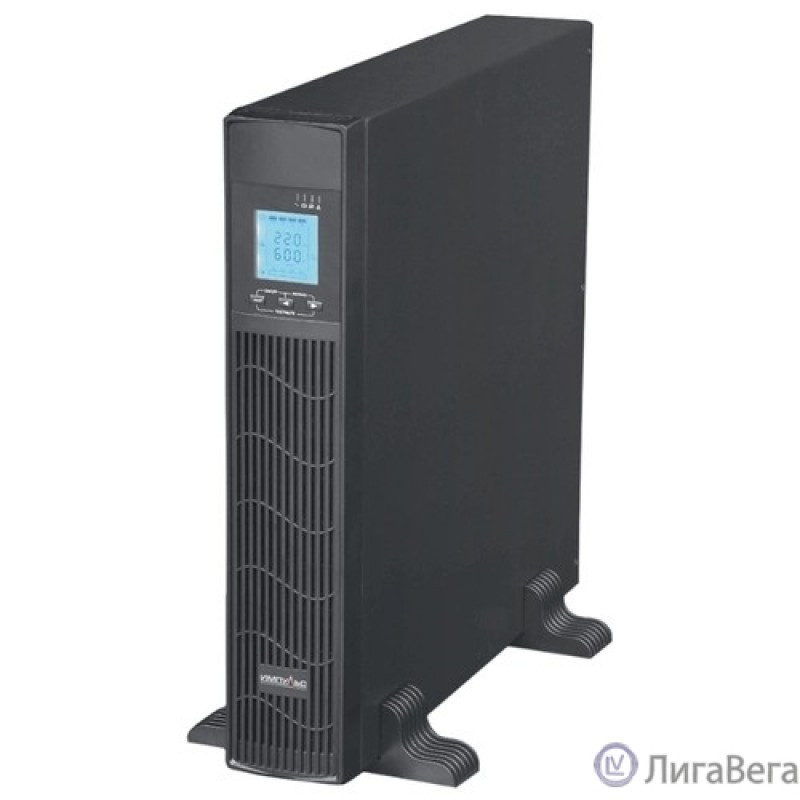 Импульс ИБП Юниор ПРО 1000 R/T {1000 ВА/800 Вт, LCD, USB, RJ-45/RJ-11, слот для SNMP, АКБ 2х7Ач, IEC-C13x3},черный {JR10201}