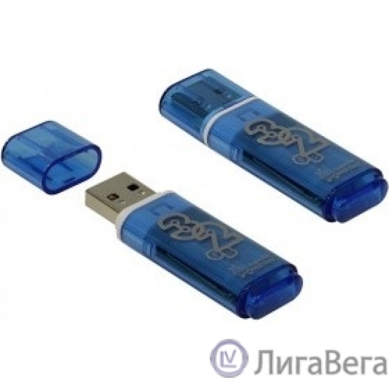 Smartbuy USB Drive 32Gb Glossy series Blue SB32GBGS-B