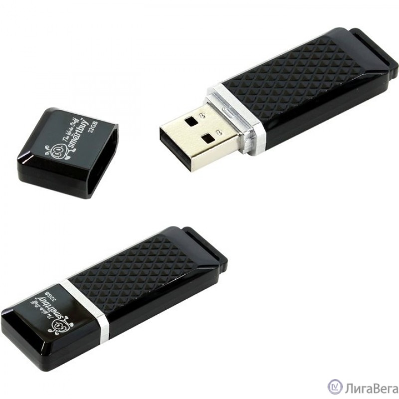 Smartbuy USB Drive 32Gb Quartz series Black SB32GBQZ-K Smartbuy USB Drive 32Gb Quartz series Black SB32GBQZ-K