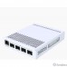 MikroTik CRS305-1G-4S+IN Коммутатор, 4x SFP+, 1G RJ45, настольный корпус